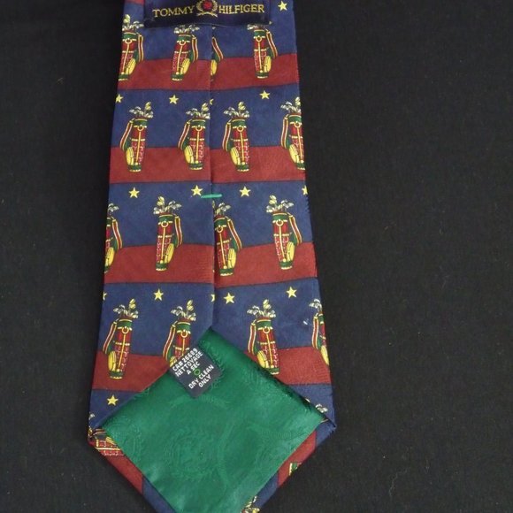 Lot of 6 Tommy Ties 3 Golf Theme Classic Silk - Picture 10 of 15